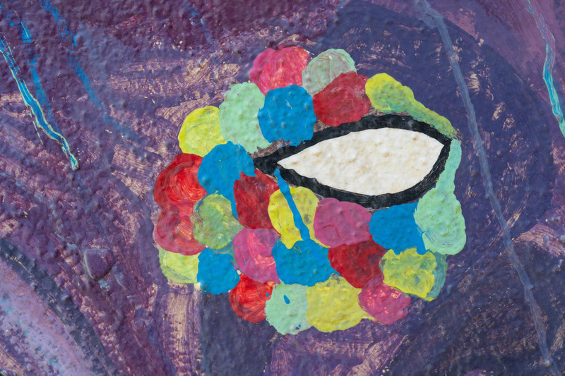 Colorful Eye Painting