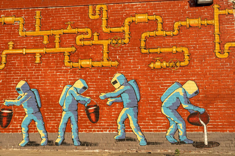 Industrial Wall Mural