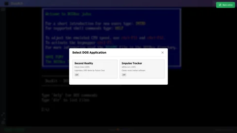 Screenshot of DosKit